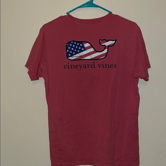 Vineyard vines American flag whale pocket tee xl - Picture 7 of 7